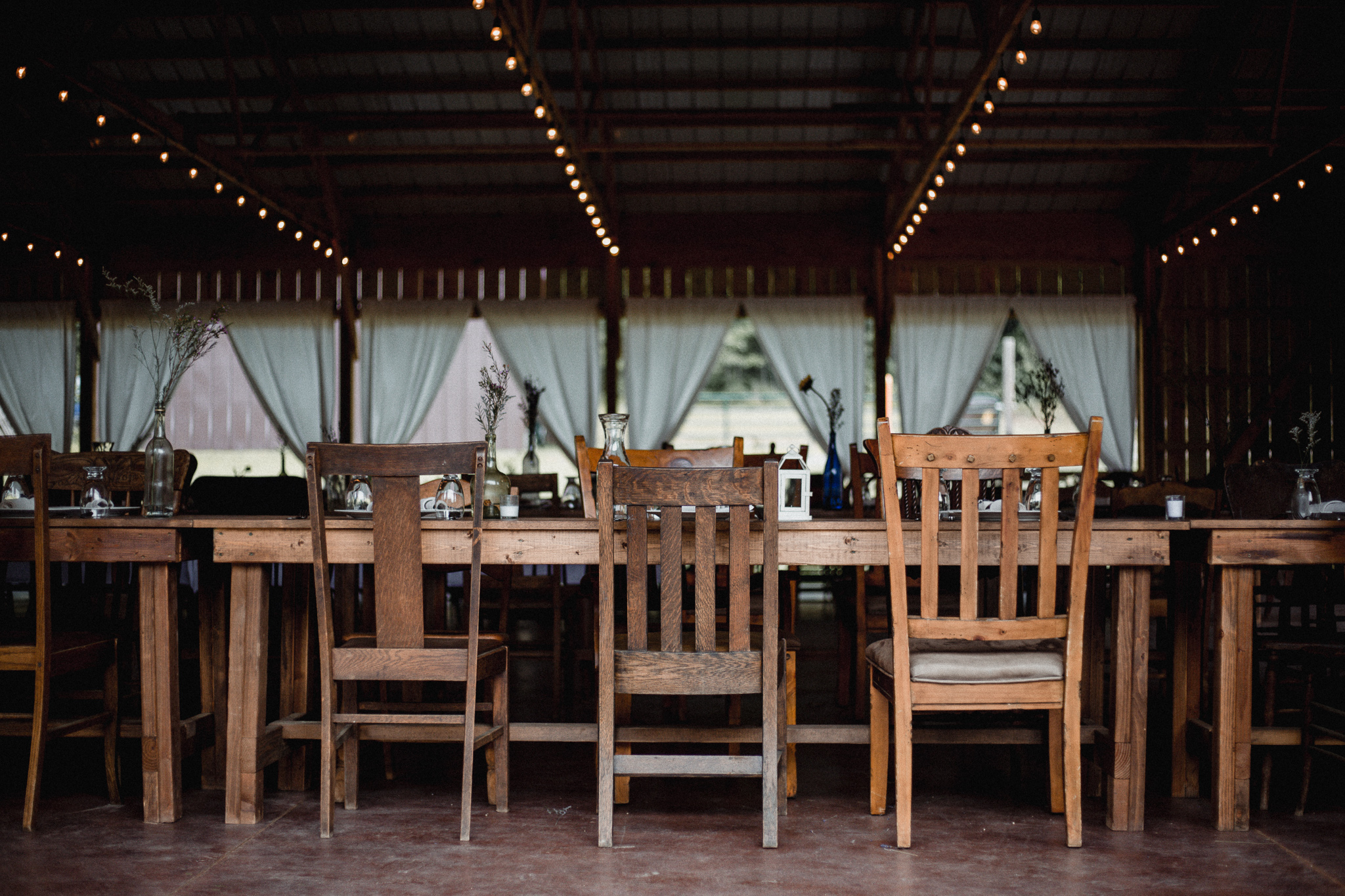 Burlap and Bells Seating
