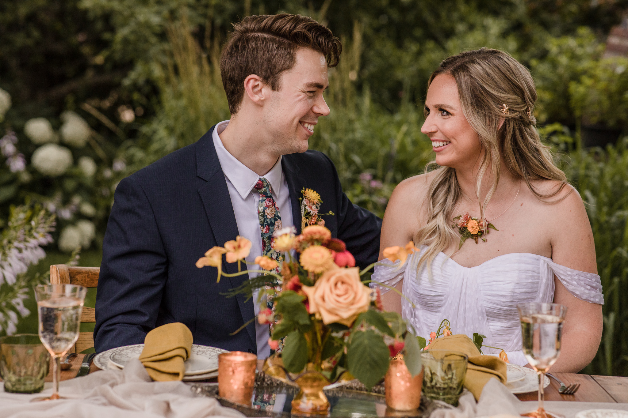 sweetheart table details