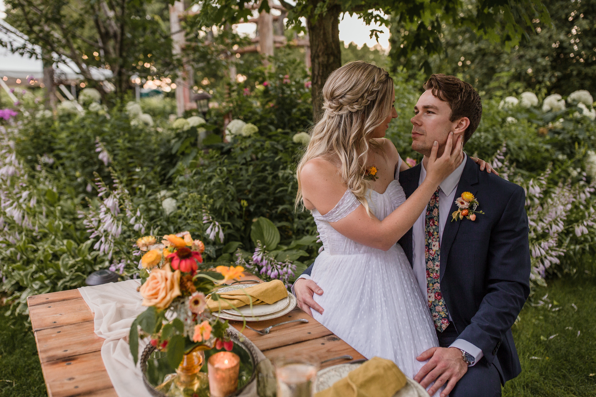 romantic wedding photography