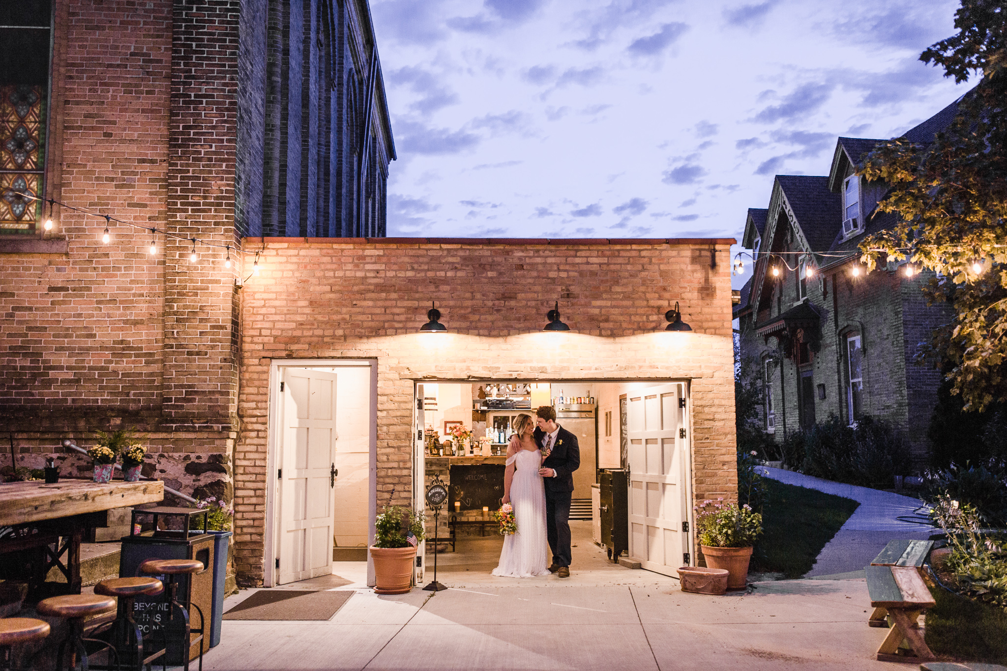 industrial wedding