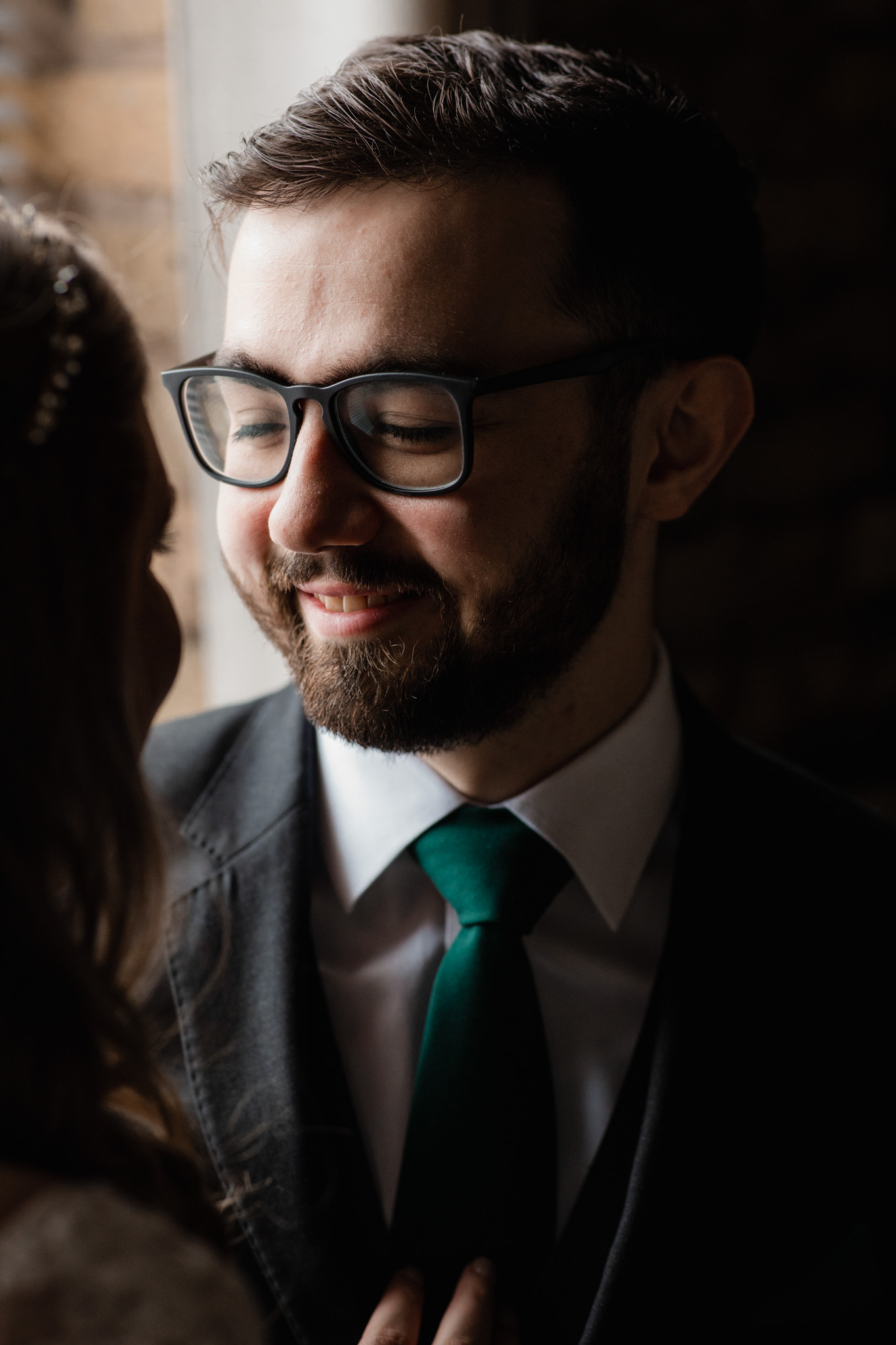 Bride and groom portraits