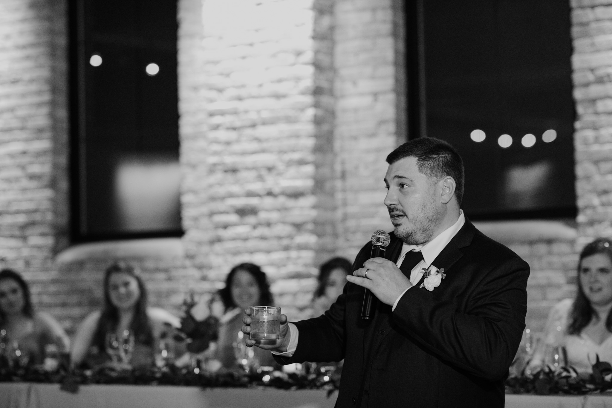 Father of the bride speech at Milwaukee's Ivy House wedding venue