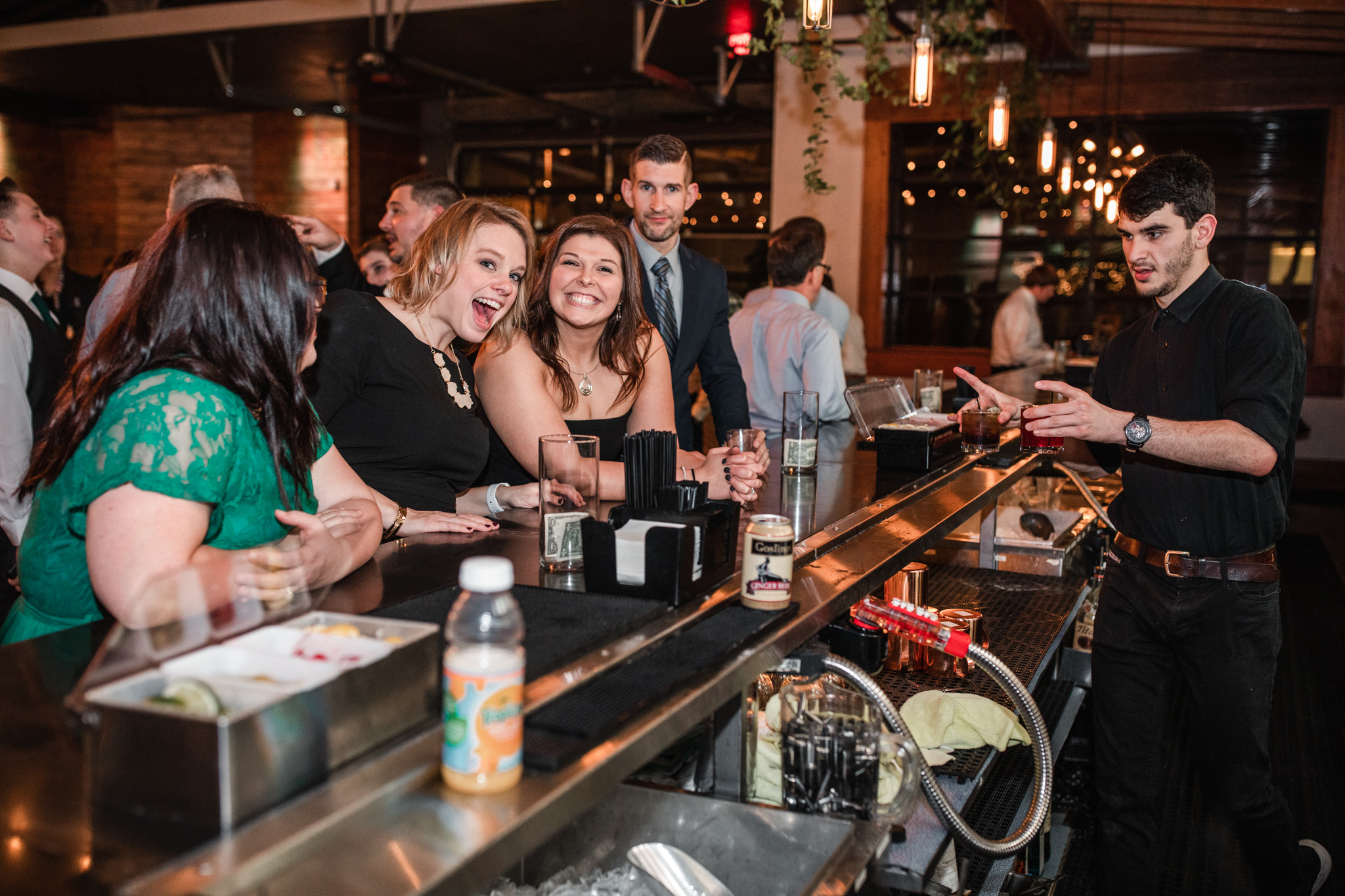 Ivy House Indoor bar wedding venue