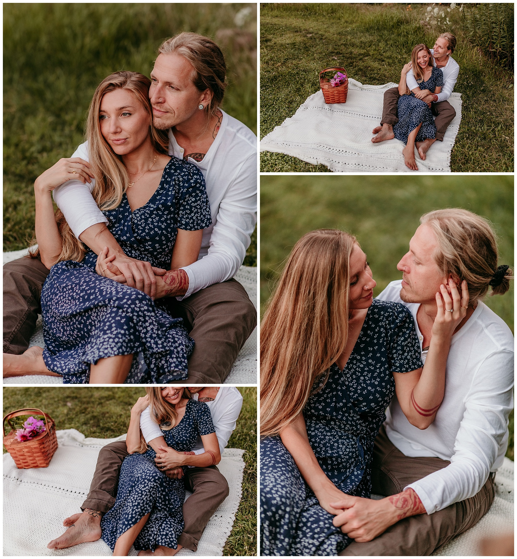 blonde hair blue eyed romantic hipster couple