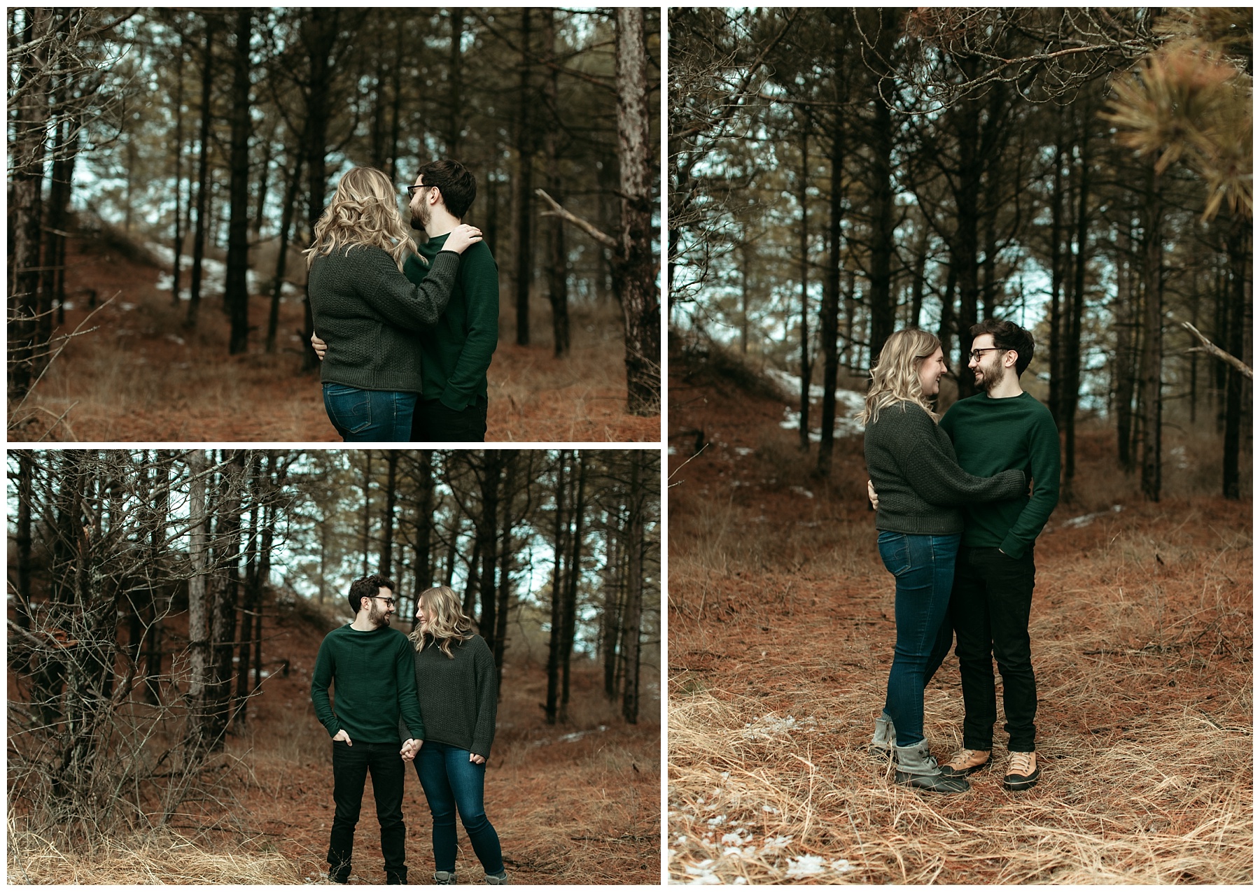 Couple at Kohler Andre State Park