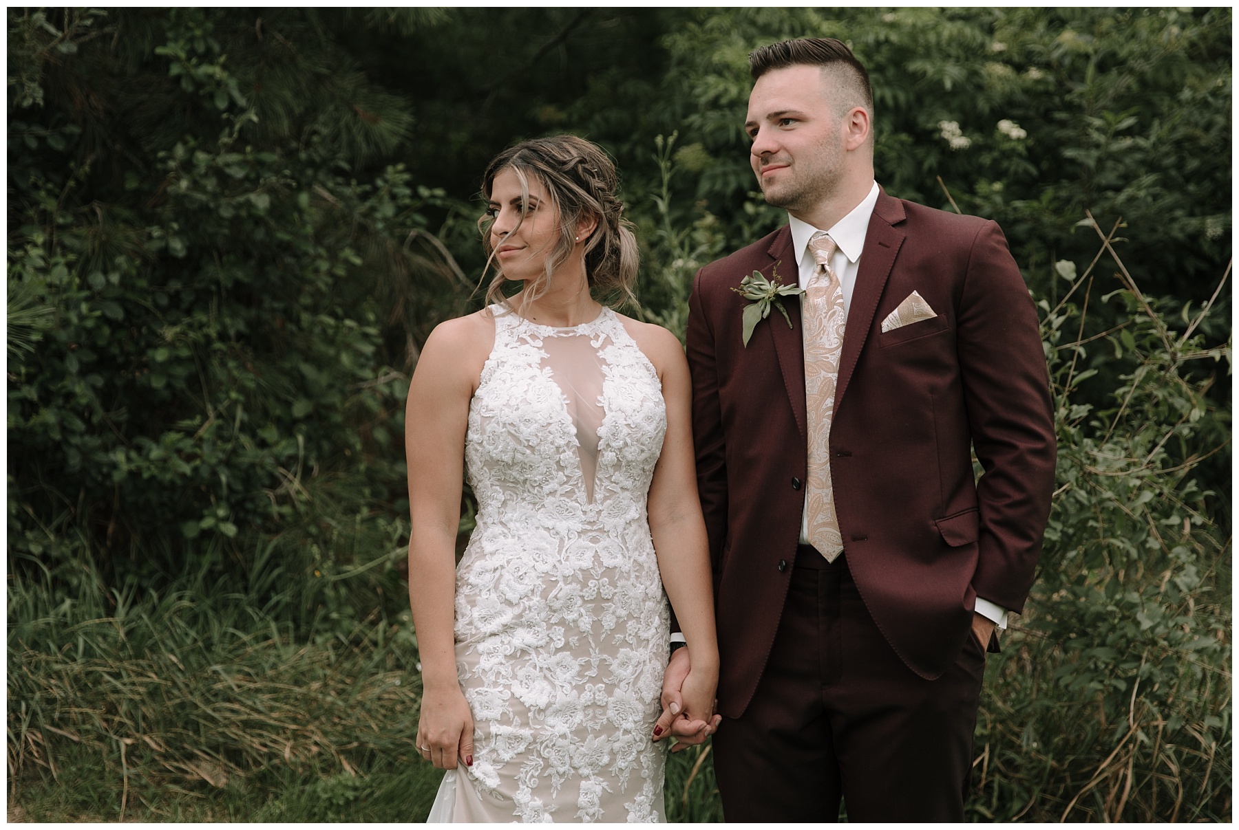 Hipster pose - modern wedding photography - Milwaukee Wisconsin
