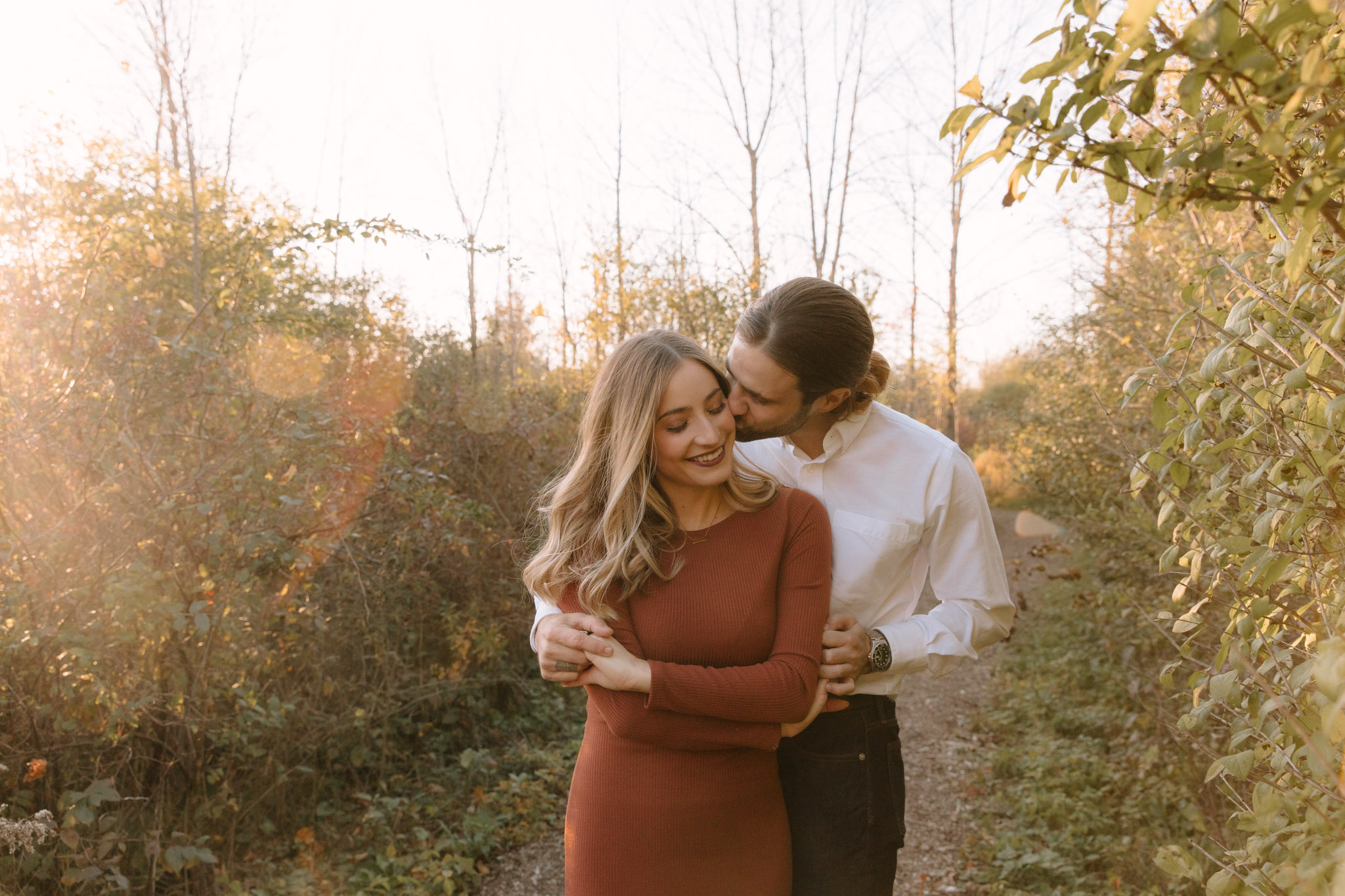 Wisconsin engagement picture in nature