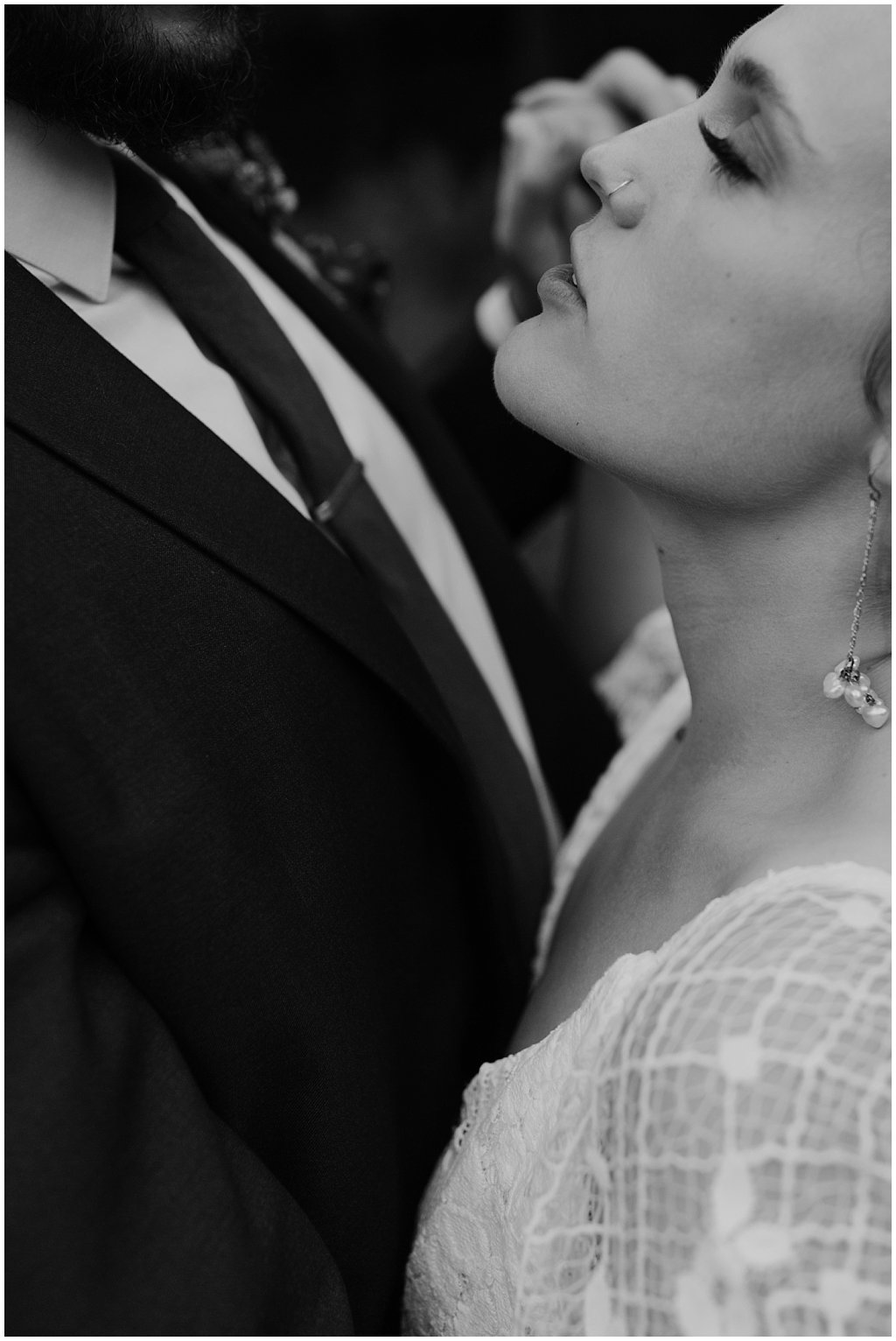 couples wedding pictures - unique camp wedding inspiration in Northwoods of Wisconsin on lake
