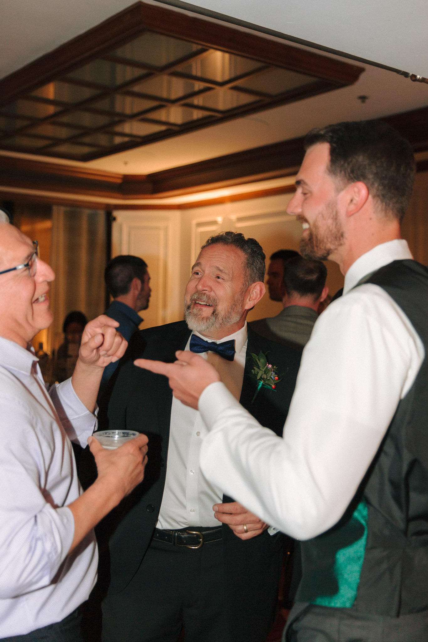 Father of the bride candid - Sixth Floor Milwaukee