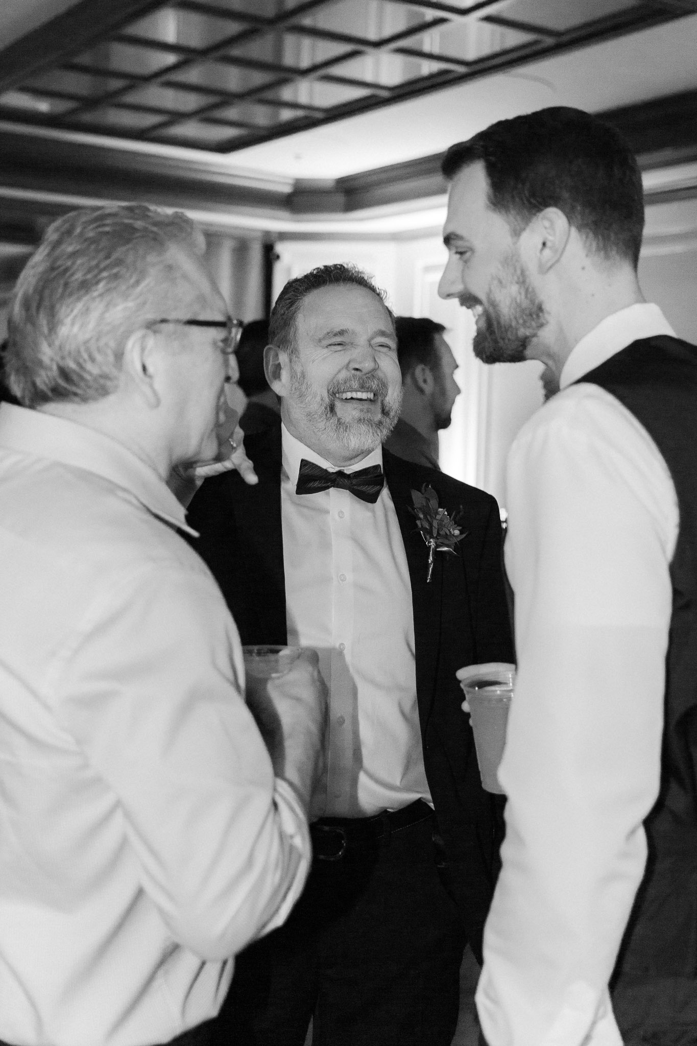 Father of the bride candid - Sixth Floor Milwaukee