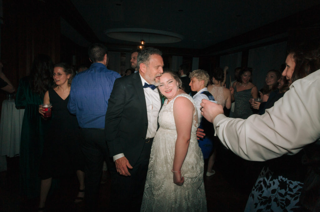 Sixth Floor Milwaukee wedding reception dancing